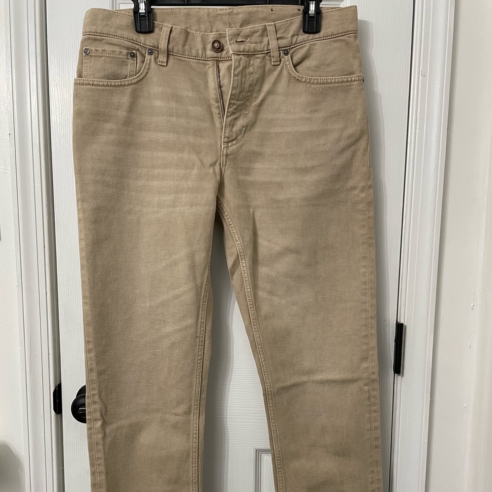 Burberry London England pants. 32W and 32L. Still in good condition.